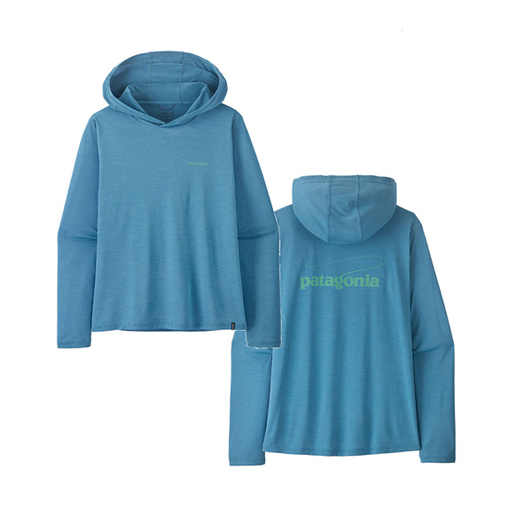 파타고니아 SS 캐필린 쿨 데일리 후디 캐스팅 로고 45471R5