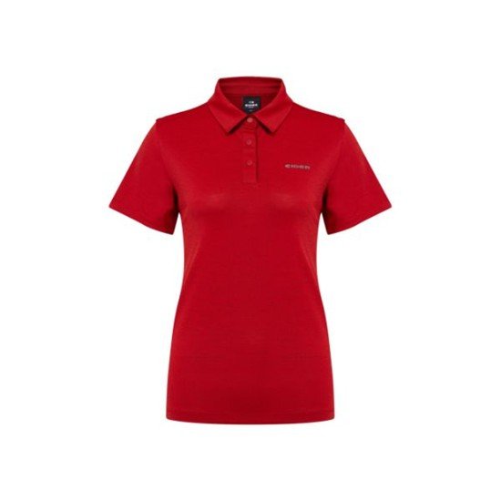 아이더 POP 트위스팅 반팔 폴로 티셔츠 Salsa DWM26284O6