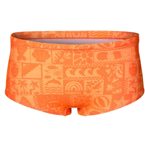 배럴  칼리 숏사각 수영복 B6SMSMS110ORG