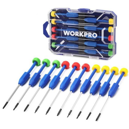 워크프로 정밀 드라이버 WP200530 (10pcs)