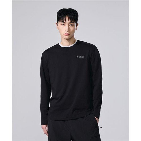 디스커버리익스페디션 기능성 긴팔티셔츠 DMRL3C061-BKS