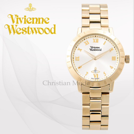 비비안웨스트우드 메탈시계_VV152GDGD