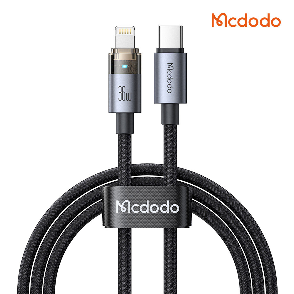 MCDODO  PD TR 프로 C to 8핀 고속충전 케이블 CA694