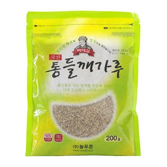 늘푸른 배대감 통들깨가루 200g