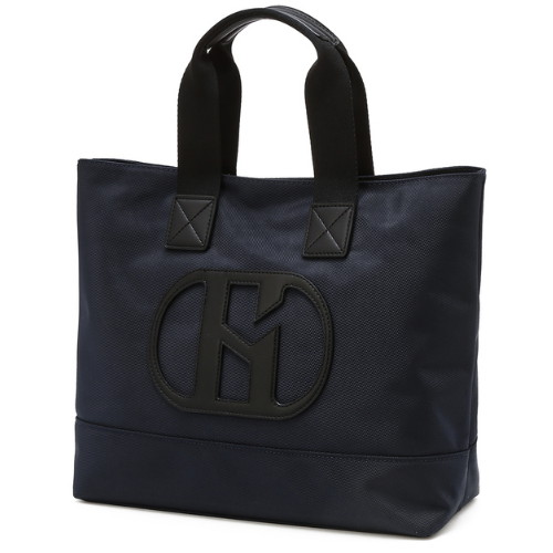 LF 헤지스골프 로고패치 토트백 네이비 HWBA6E952N3