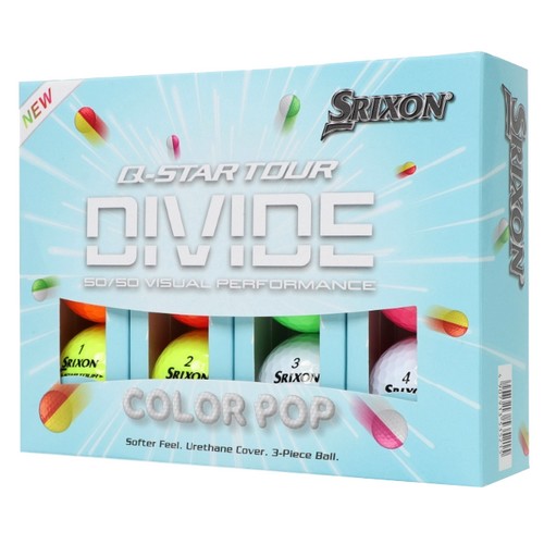 던롭 스릭슨 Q-STAR 투어 6 디바이드 컬러 팝