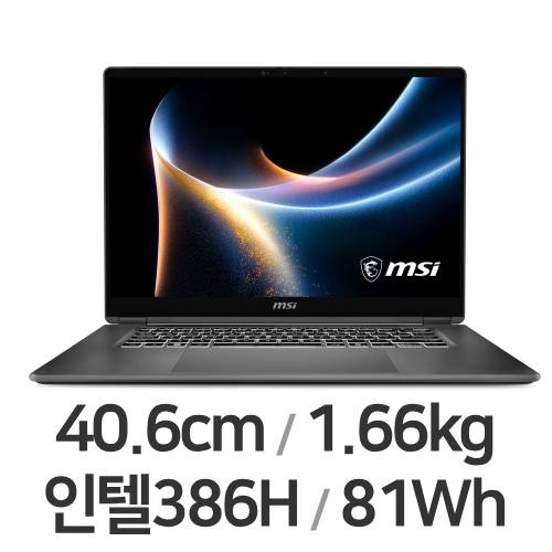 MSI 프레스티지 16 Flip AI+ C3MTG-U9 2.8K OLED W11