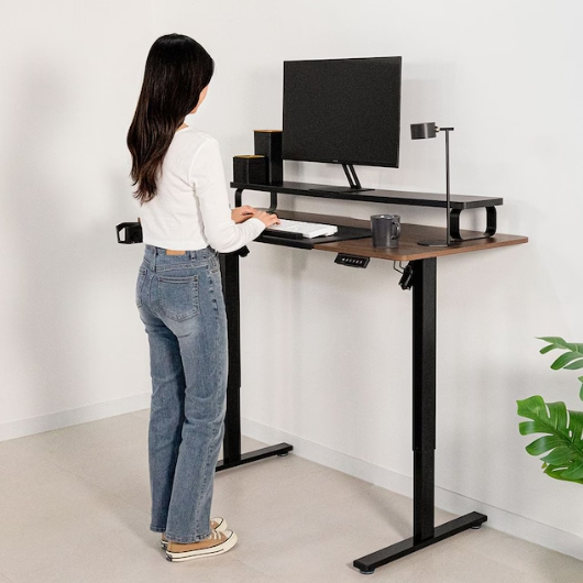 롱코 듀얼 슬림 모션 스탠딩 책상
