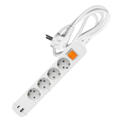 이노스  4구 16A 메인스위치 C타입 USB 멀티탭