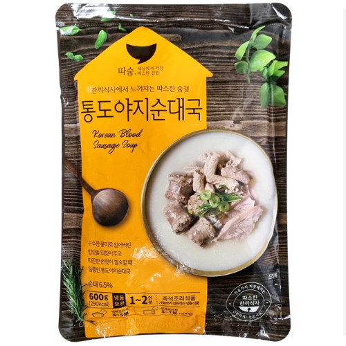 선미식품  뚝배기 통도야지 순대국 600g