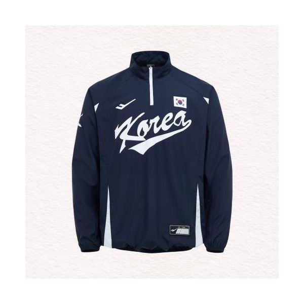프로스펙스 야구 국가대표팀 어센틱 긴팔 바람막이 PP3KB25M131