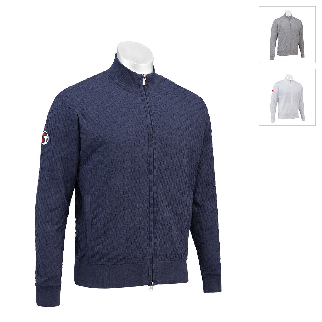 타이틀리스트 윈드프루프 풀 Zip 집업 니트 TLEMK331J