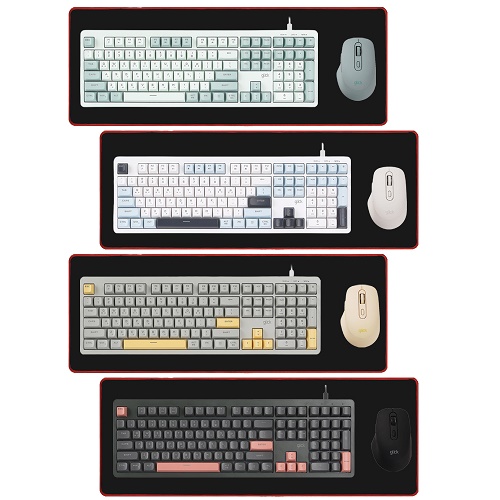 지클릭커  OPK129 키보드 마우스 콤보 세트