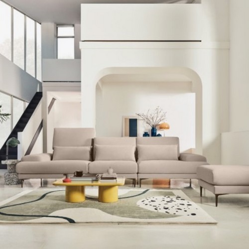 에싸 아르떼 리프트기능 크라비츠 패브릭 소파 4인용