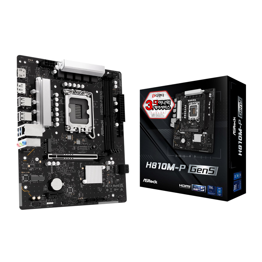 ASRock  H810M-P Gen5 디앤디컴