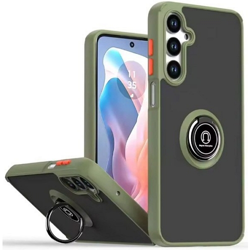 수나르  갤럭시A17 링홀더 마그네틱 매트 하드 케이스