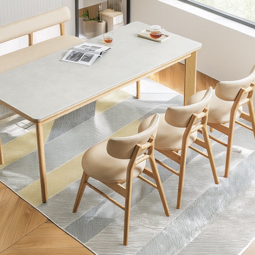 모나코가구 블랑쉬 양면 포세린 세라믹 식탁 1400