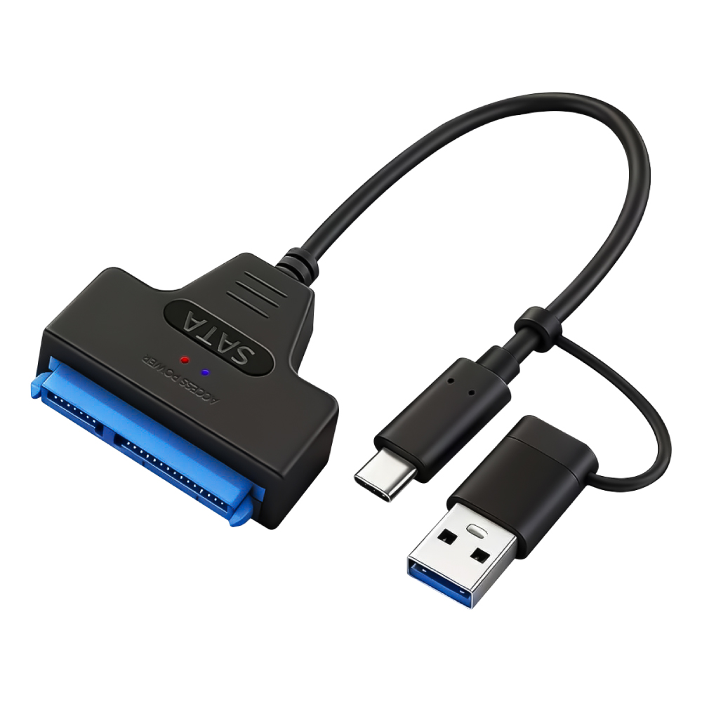 인네트워크  IN-STY3025 USB-A,C to SATA 컨버터