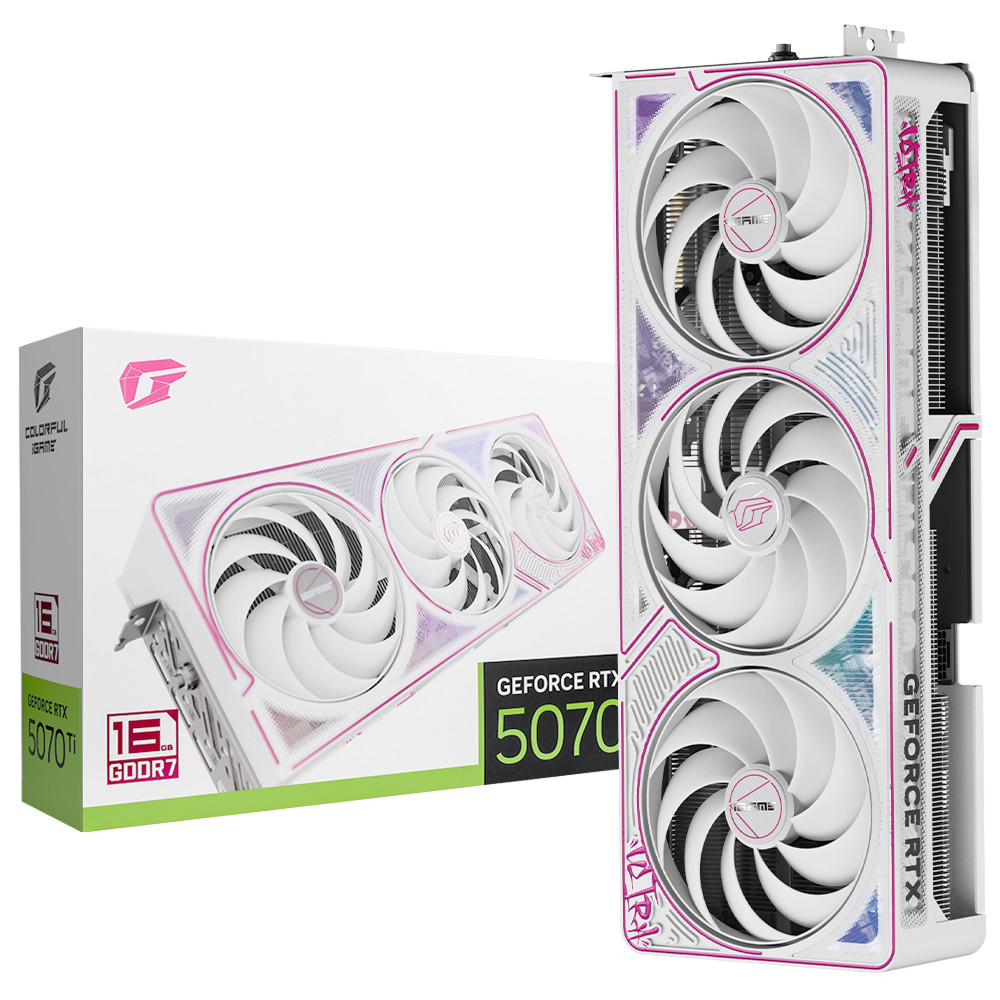 Colorful iGame 지포스 RTX 5070 Ti ULTRA OC White D7 16GB 도우정보