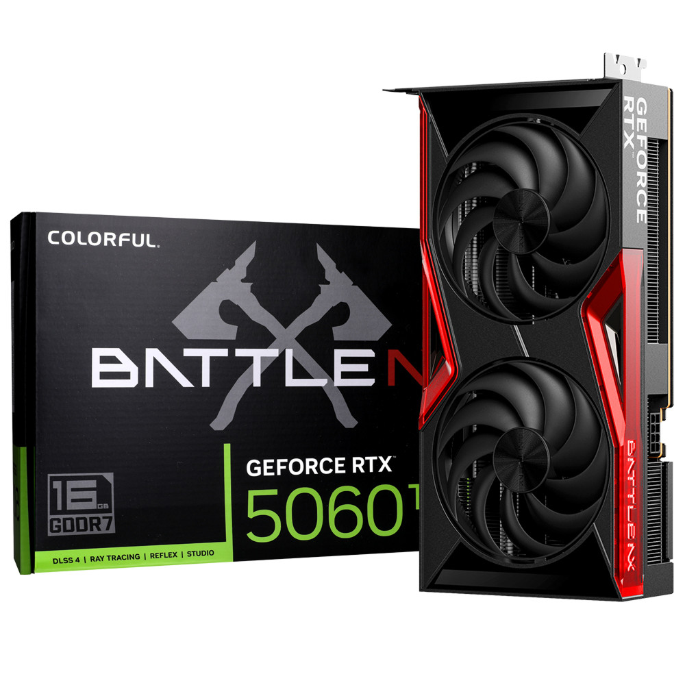 Colorful  지포스 RTX 5060 Ti Battle AX DUO D7 16GB 도우정보