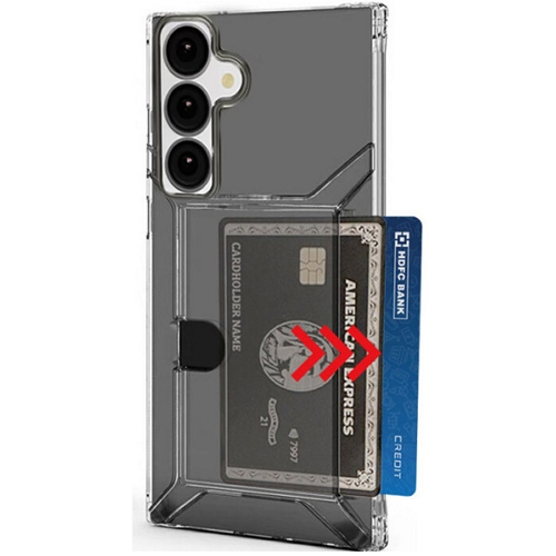 키스맥  갤럭시S26 플러스 클리어 카드수납 맥씨케이스