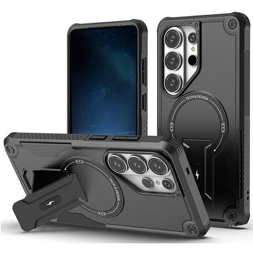 수나르  갤럭시S26 울트라 아머 맥세이프 범퍼 킥스탠드 하드 케이스