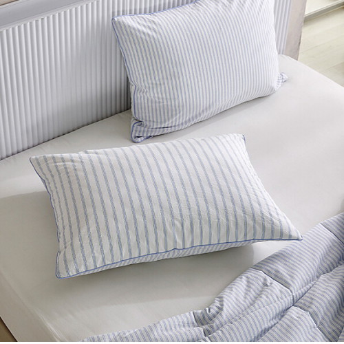 모던하우스 퓨어코튼 라이트 고밀도 60수 베개커버 블루스트라이프