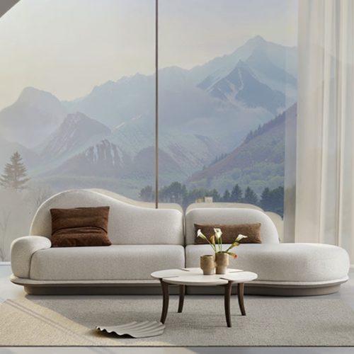 리바트 세렌 일반형 패브릭 소파 4인용