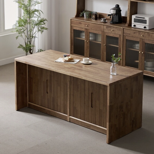 나무뜰 헤이즐 원목 아일랜드 식탁 1650