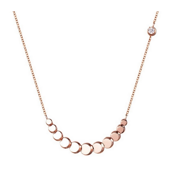 스톤헨지  달빛 14K 로즈골드 목걸이 SA26A22T