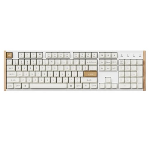 Keychron  K10 PRO MAX WOOD 유무선 화이트