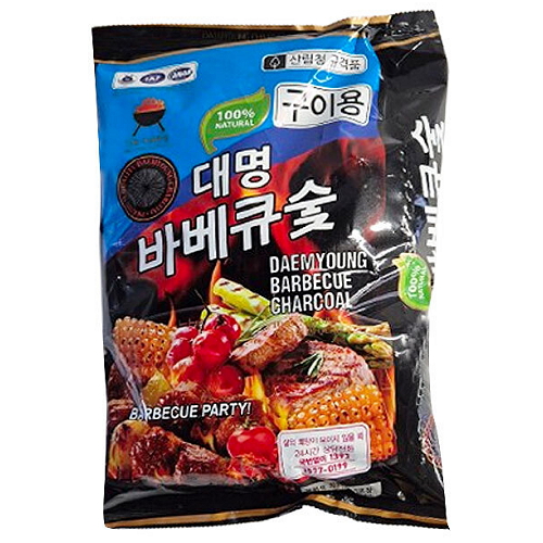 대명  바베큐 숯 700g