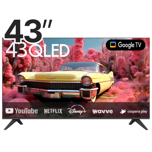프리토스  109cm(43인치) QLED 4K 스마트 TV