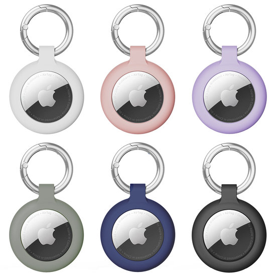 신지모루  에어태그 홀더 360 충격흡수 TPU 소프트 커버 케이스