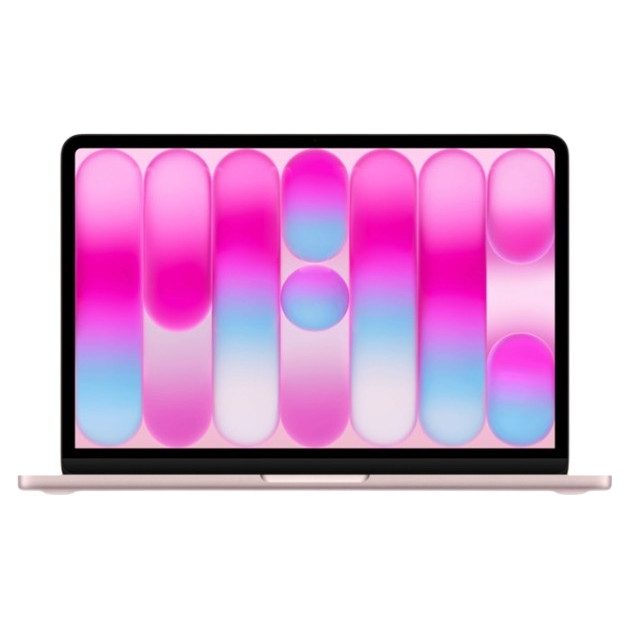 APPLE 맥북네오 6코어 CPU, 5코어 GPU 핑크