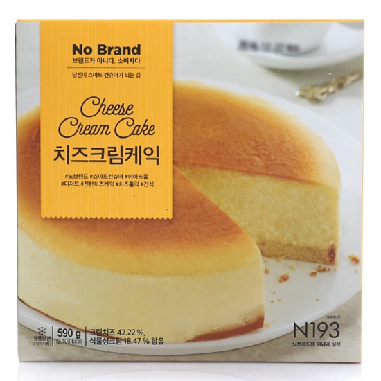 이마트 노브랜드 치즈크림 케익 590g