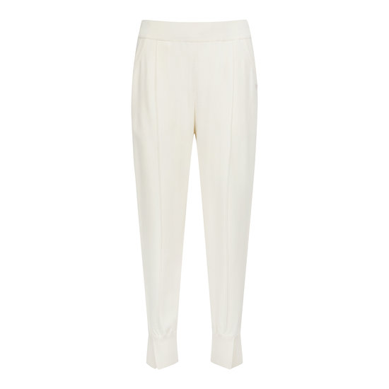 마스터바니에디션 솔리드 헴 슬릿 니트 조거 팬츠 421F1PF191_IV