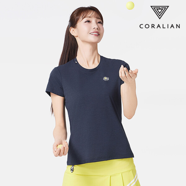 코랄리안  배드민턴 데일리 소로나 반팔 티셔츠 CDT-Z2538