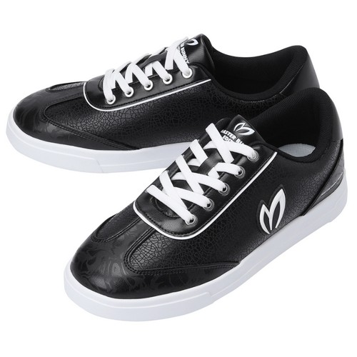 마스터바니에디션  크랙 프린팅 논스파이크 골프화 411F1SE102_BK