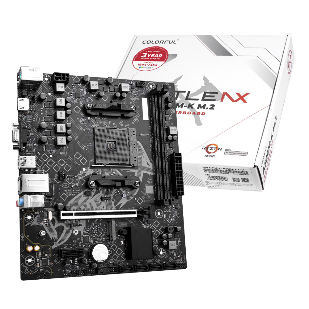 Colorful Battle AXE A520M-K M.2 V14 도우정보