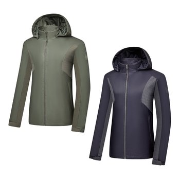 콜핑 소매 벨크로 탈부착형 후드 스트링 등산 바람막이 자켓 2261JK285M