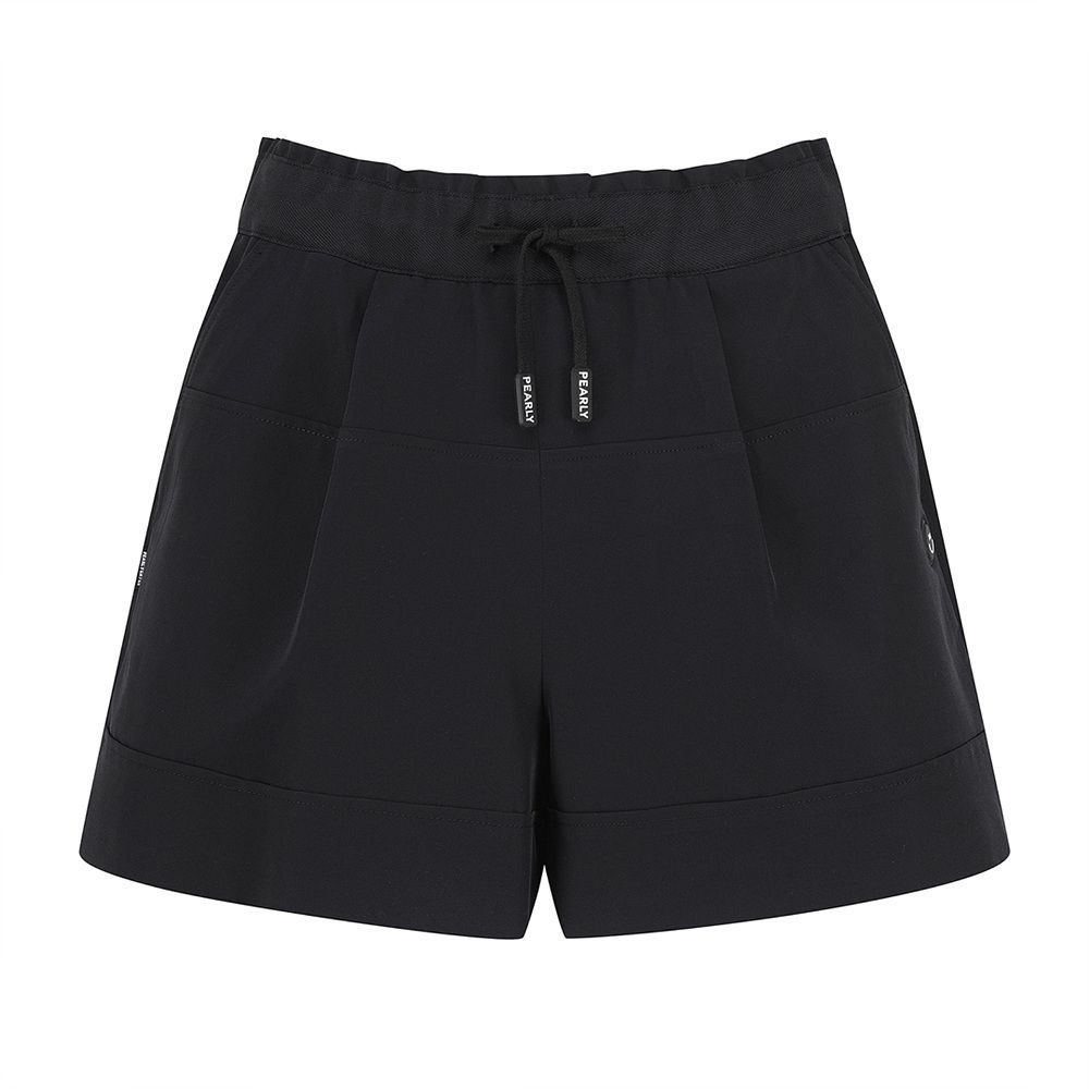파리게이츠 스마일 패치 프릴 밴딩 쇼츠 521F1PS203_BK