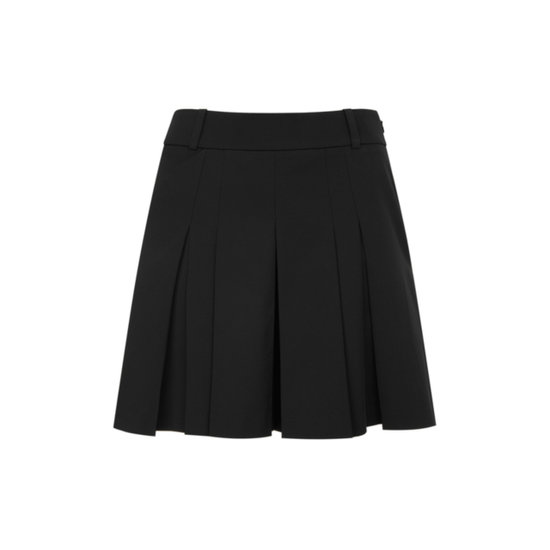 헤지스골프 플리츠 퀼로드 쇼츠 HWPA6A215BK