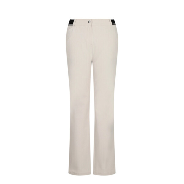 핑 사이드밴드 세미 부츠컷 팬츠 121F1PT051_DG