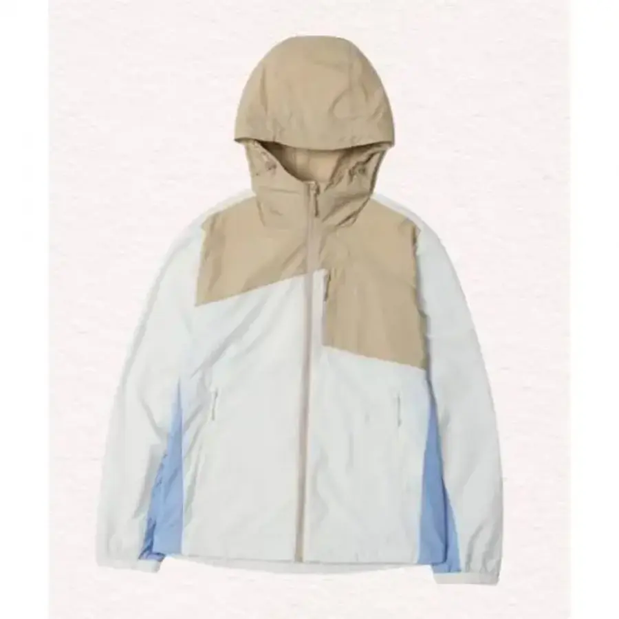 코오롱스포츠 윈드케이 후드 컬러블록 자켓 JKJJM26204STO