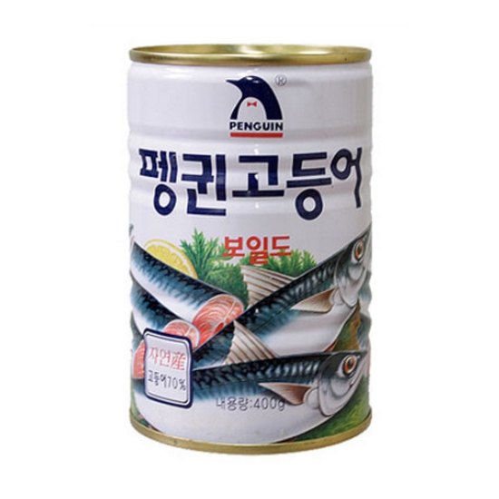 펭귄  고등어 400g