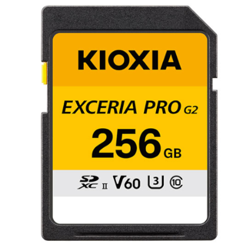 키오시아  SD UHS-II EXCERIA PRO G2 V60
