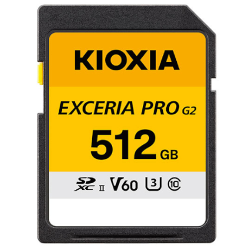 키오시아  SD UHS-II EXCERIA PRO G2 V60