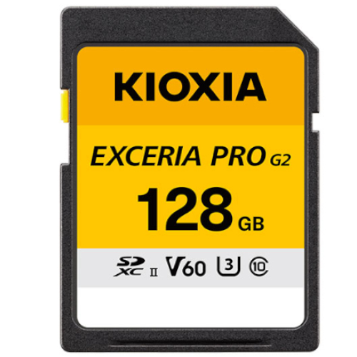 키오시아  SD UHS-II EXCERIA PRO G2 V60