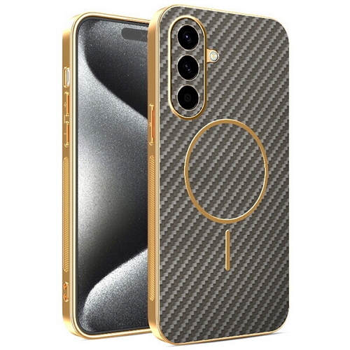 수나르  갤럭시A17 맥세이프 고급 카본 패턴 도금 케이스